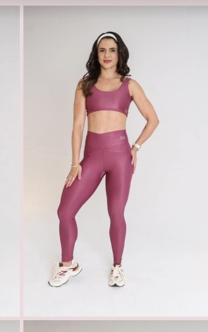 Conjunto fitness magenta